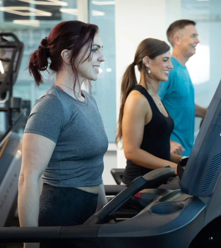 person on threadmill